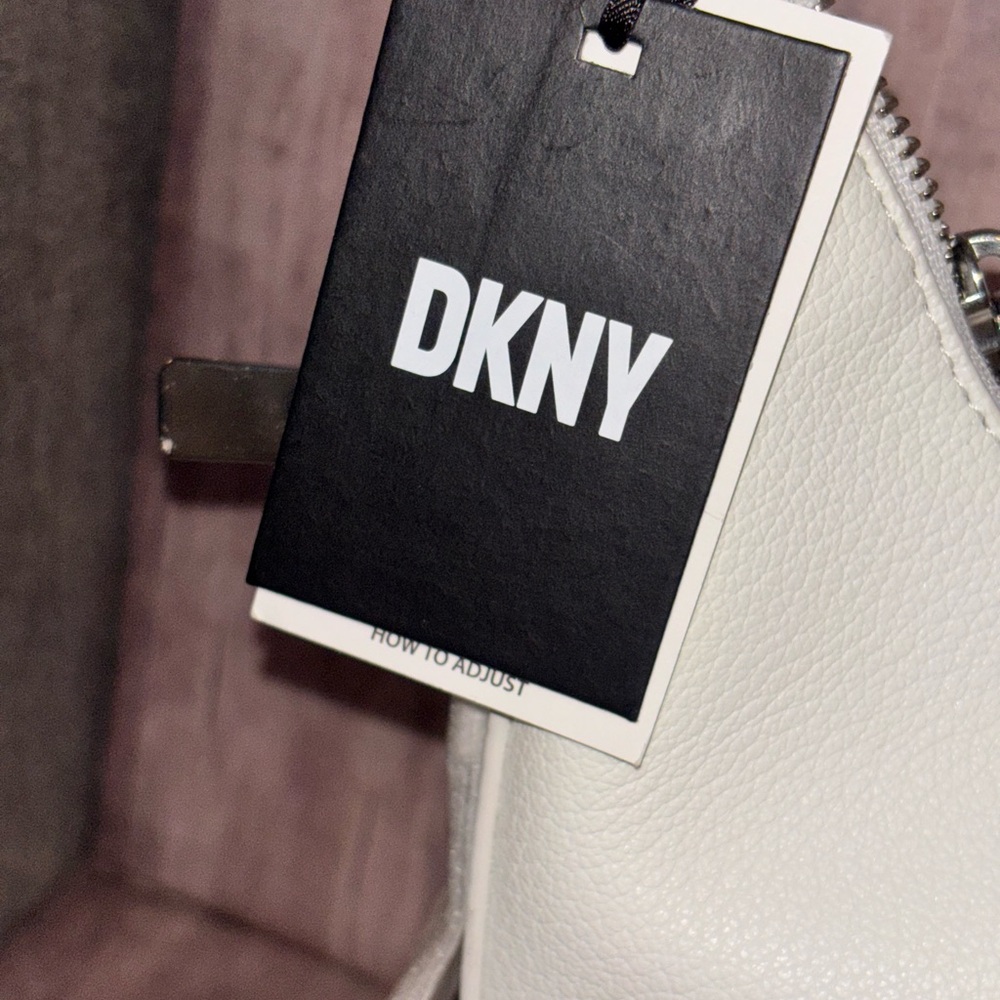 DKNY Cream Shoulder Bag - Picture 3 of 10